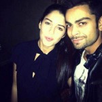Virat Kohli with Izabelle Leite